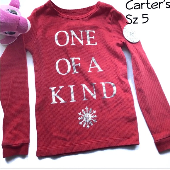 Carter's Other - Carter’s Red Sz 5 Long Sleeve Tee